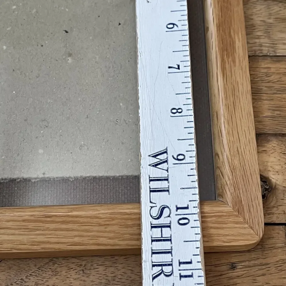 Vintage Light Wood Picture Frame 8 x 10 Rounded Corners Minimalism Modern